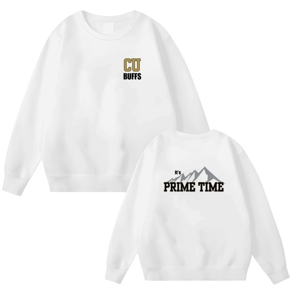 CU Buffs 2 Sided Sweatshirts - Picture 1 of 4